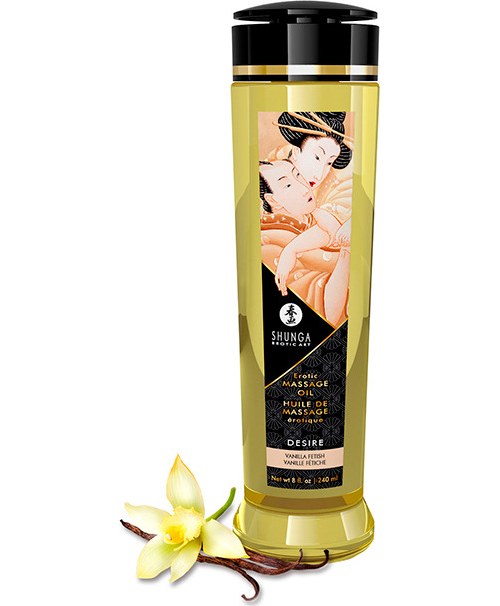 Massageöl Shunga Desire - Vainilla mit Ylang-Ylang
